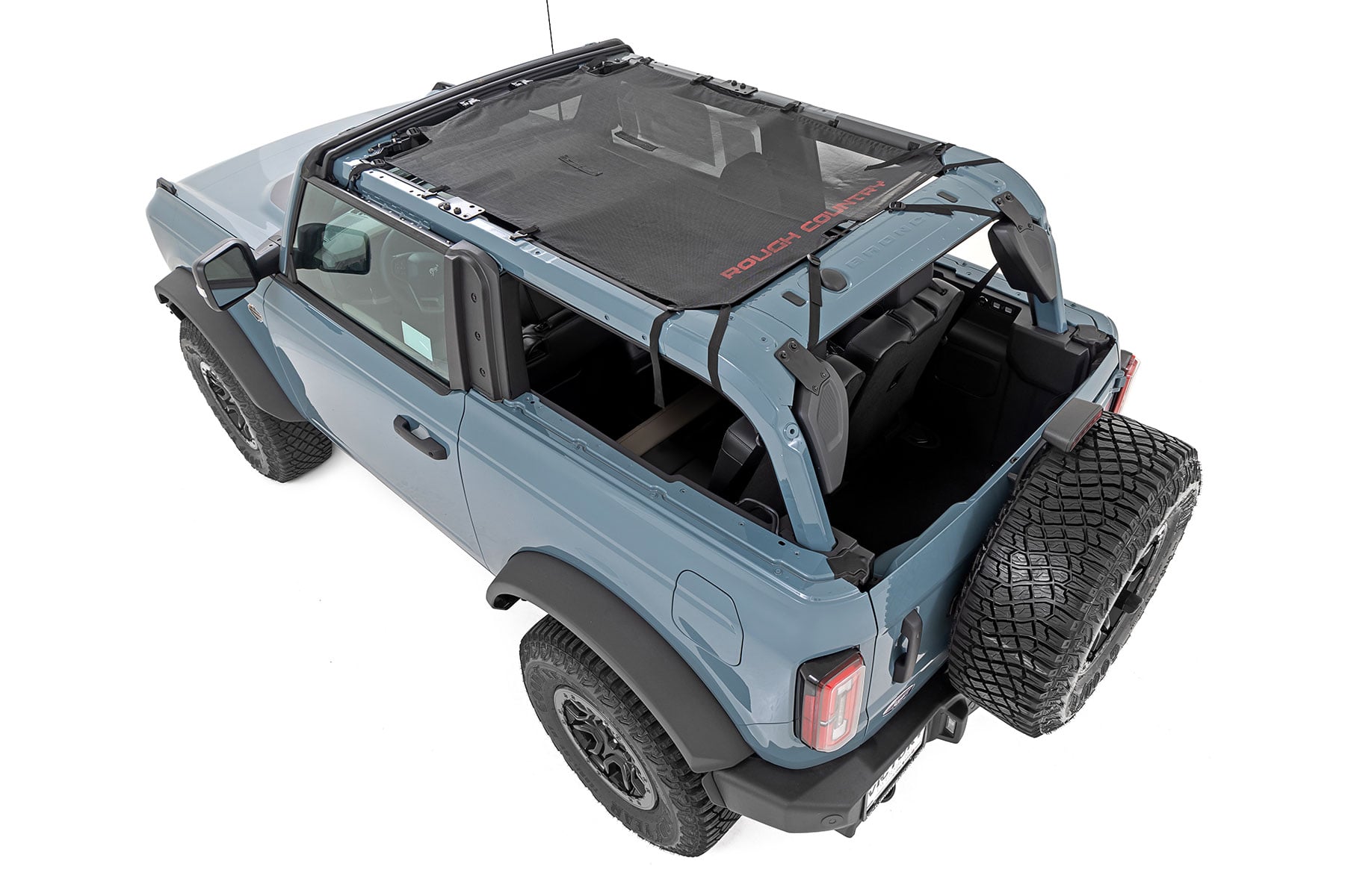 Mesh Bikini Top Plus | Black | Ford Bronco 4WD (2021-2026) - Image 6