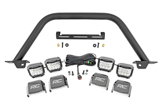 Safari Bar | 3" OSRAM (Quad) | Wide | OE Modular Steel | Ford Bronco (21-26)