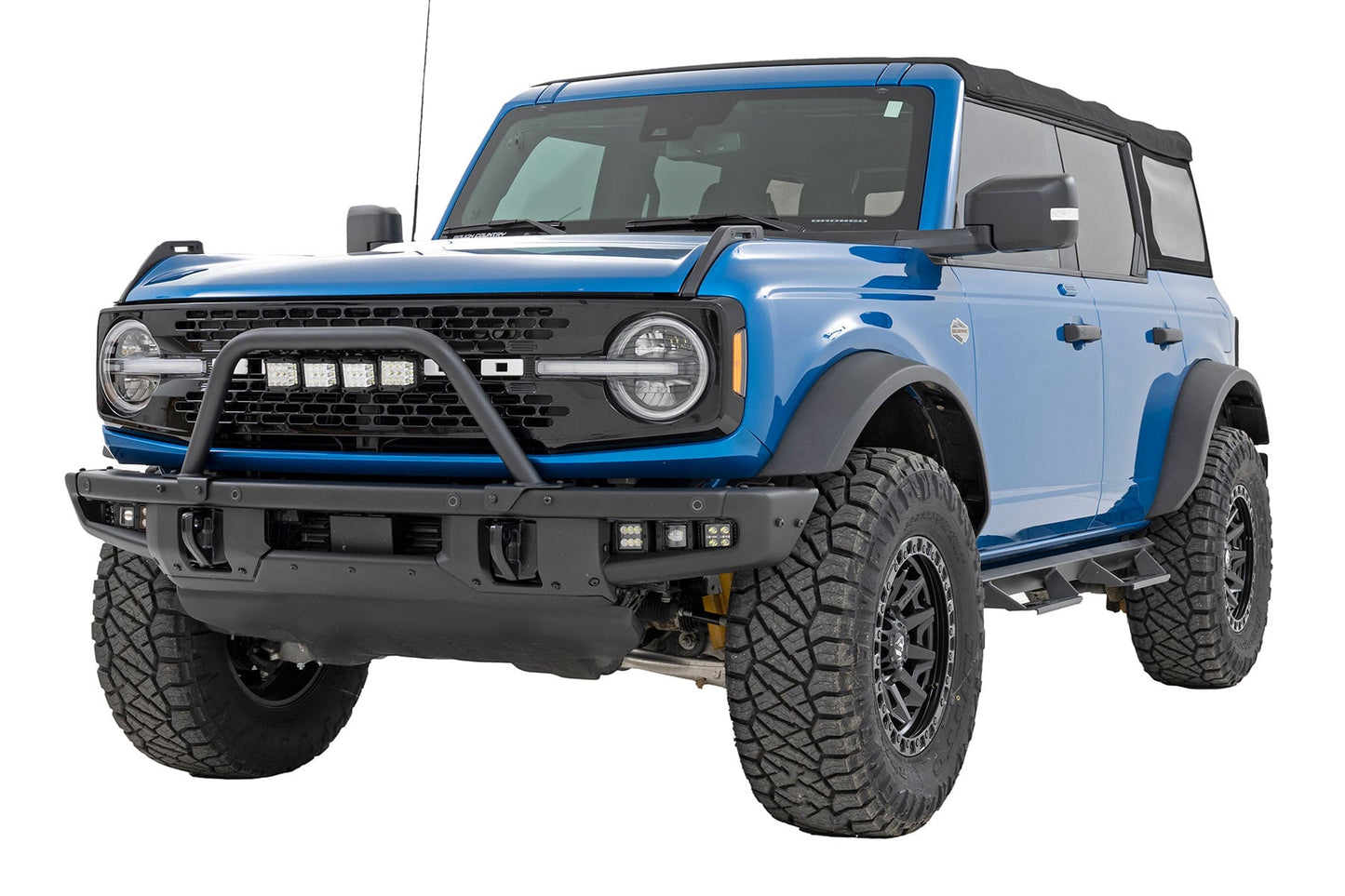 Safari Bar | 3" OSRAM (Quad) | Wide | OE Modular Steel | Ford Bronco (21-26) - Image 2