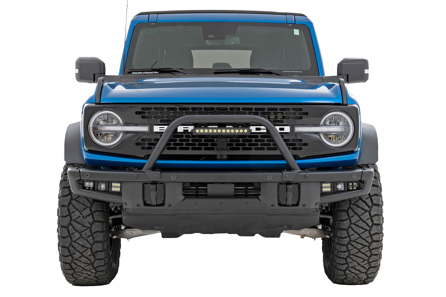 Safari Bar | 12" LED Light Bar | Black | DRL | Single Row | OE Modular Steel | Ford Bronco (21-26) - Image 2
