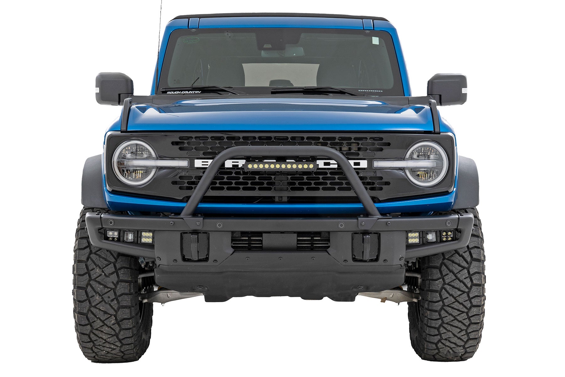Safari Bar | 12" LED Light Bar | Black | DRL | Single Row | OE Modular Steel | Ford Bronco (21-26) - Image 2