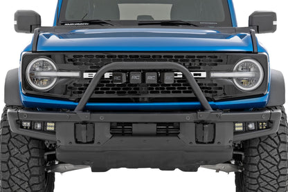 Safari Bar | 3" OSRAM (Quad) | Wide | OE Modular Steel | Ford Bronco (21-26) - Image 3