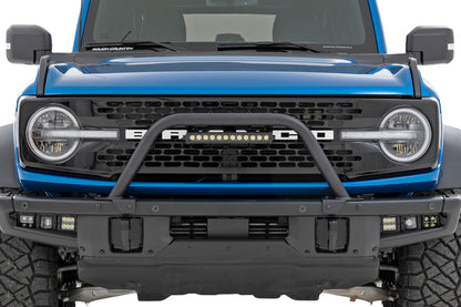 Safari Bar | 12" LED Light Bar | Black | Single Row | OE Modular Steel | Ford Bronco (21-26) - Image 3