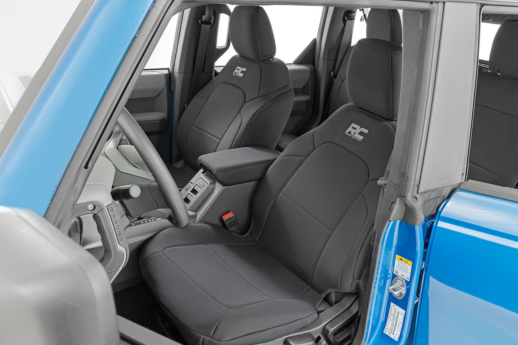 Seat Covers | Bucket Seats | FR & RR | Ford Bronco 4WD (2021-2026) - Image 2