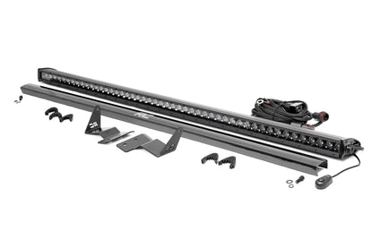 LED Light Kit | Upper Windshield | 50" Black Single Row | Ford Bronco (21-26)