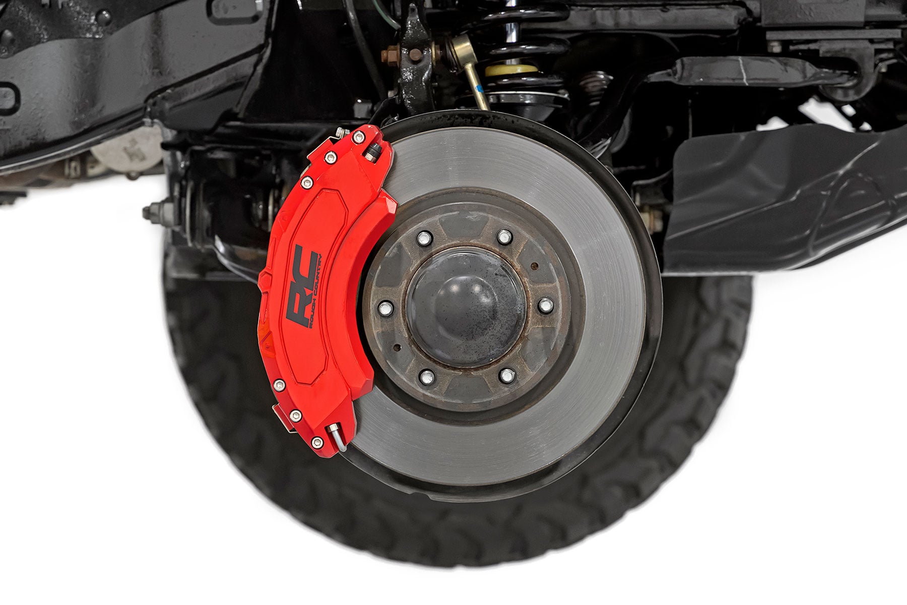 Caliper Covers | Rear | Red | Chevy/GMC Sierra 1500 (19-25)/Silverado 1500 (19-26)