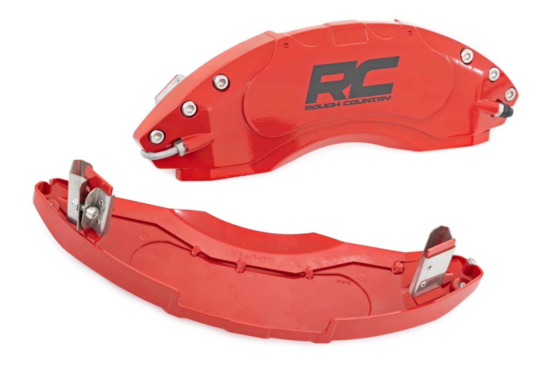 Caliper Covers | Rear | Red | Chevy/GMC Sierra 1500 (19-25)/Silverado 1500 (19-26) - Image 4