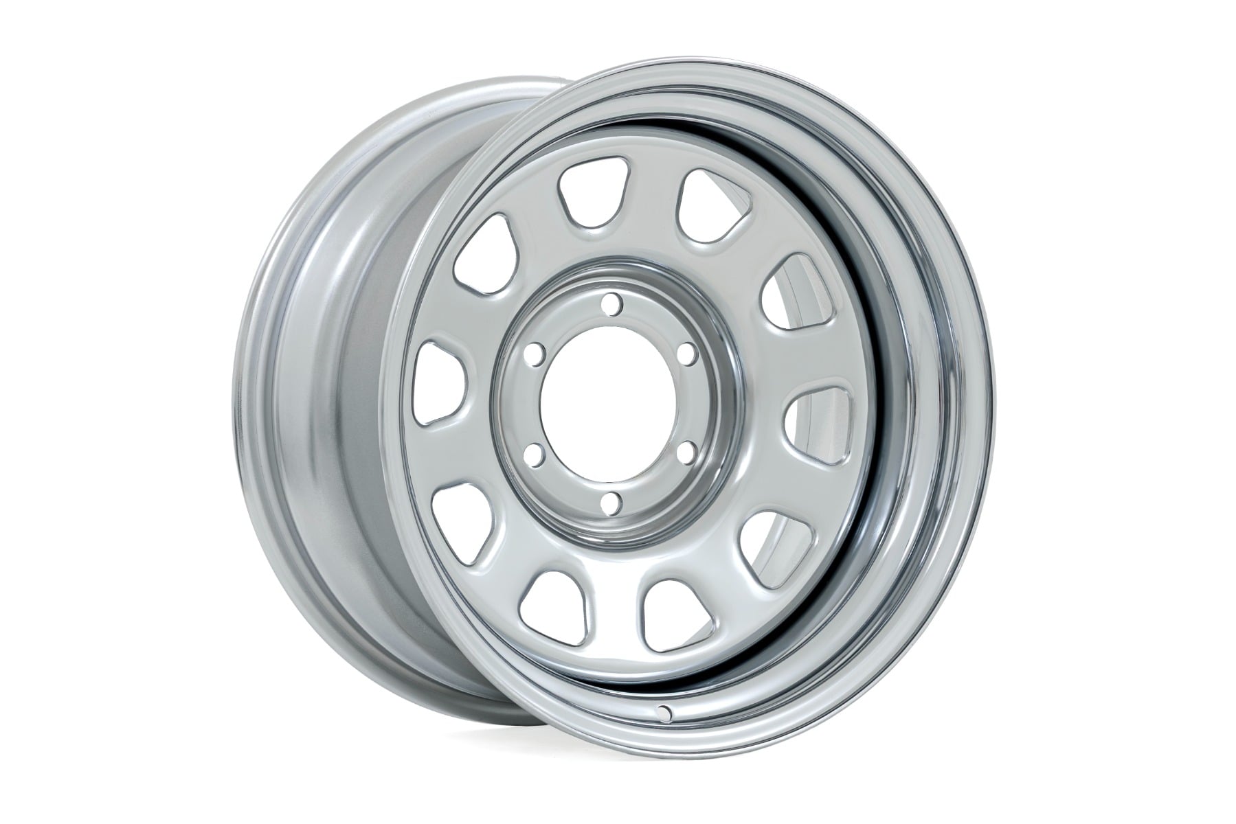 Steel Wheel | Chrome | 17x9 | 6x5.5 | 4.25 Bore | -12 - Image 5