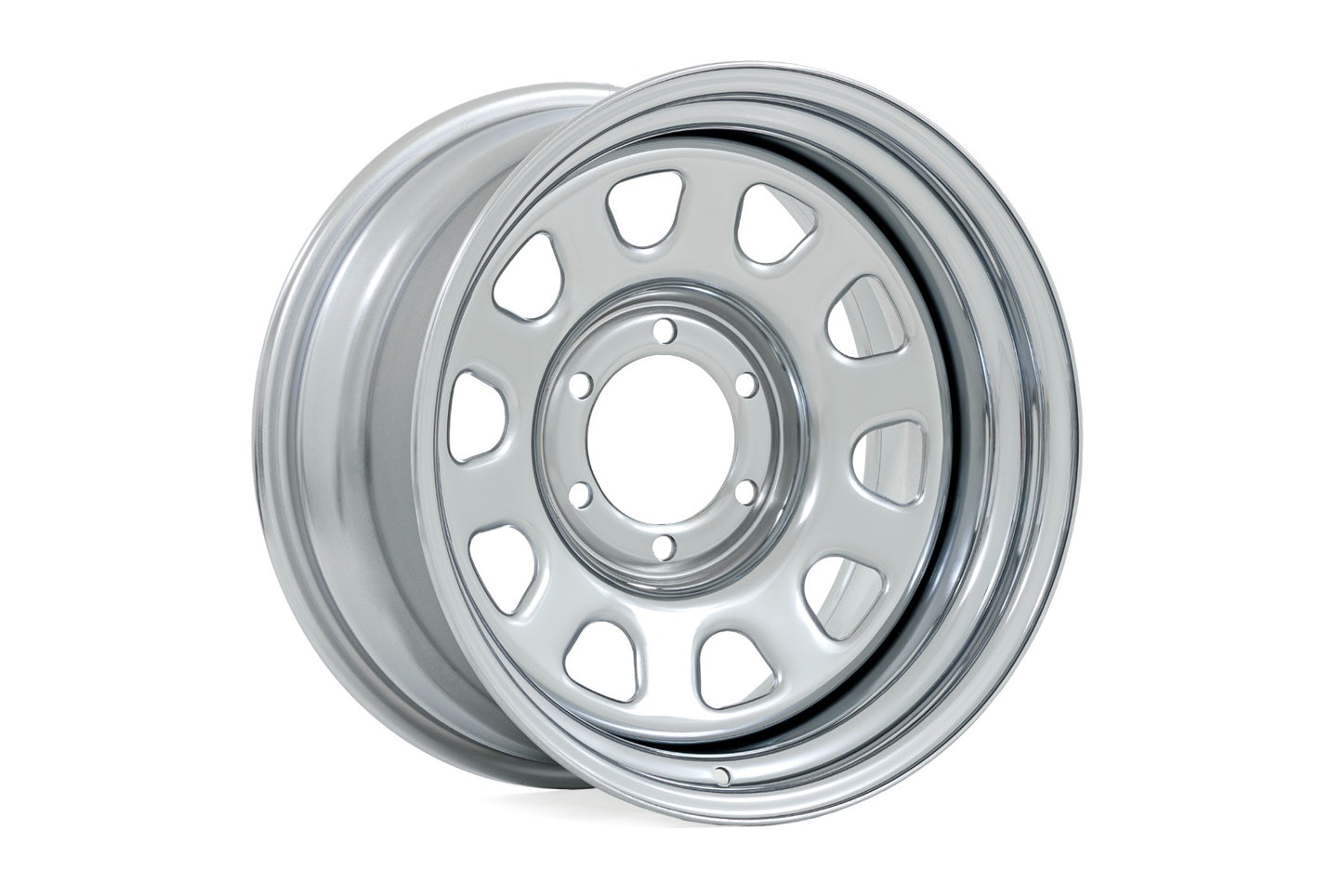 Steel Wheel | Chrome | 15x8 | 5x5.5 | 4.25 Bore | -19mm - Image 3