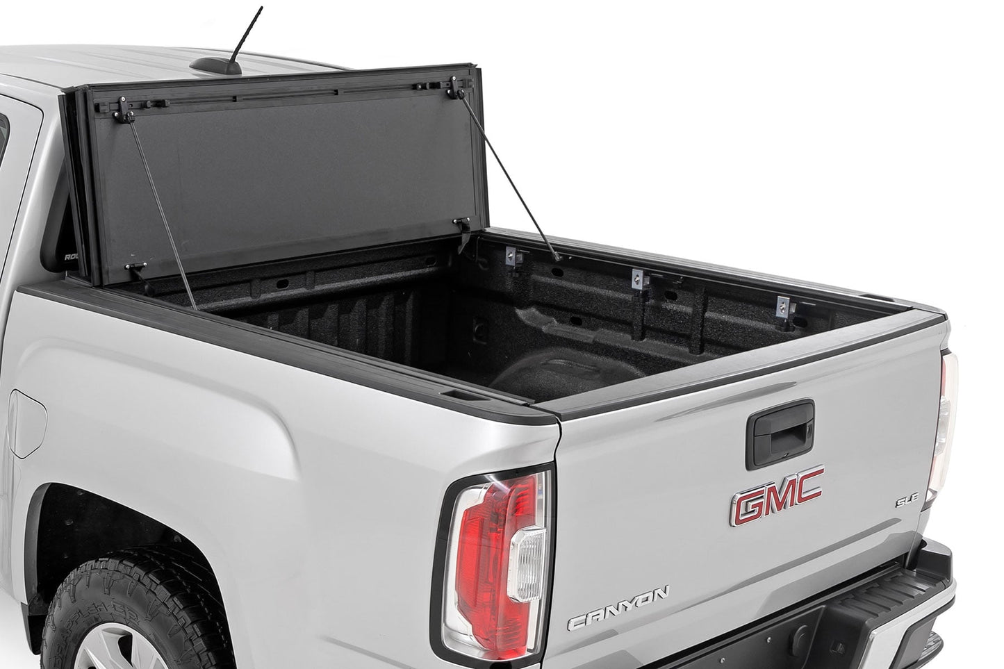 Hard Tri-Fold Flip Up Bed Cover | 5' Bed | Chevy/GMC Canyon/Colorado (15-26) - Image 2