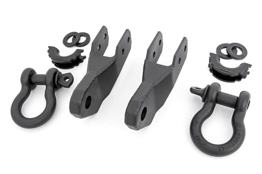 Tow Hook to Shackle Bracket | D-Ring Combo | Chevy Colorado 2WD/4WD (15-22)