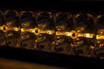 20 Inch Chrome Series LED Light Bar | Dual Row | Amber DRL - Image 2