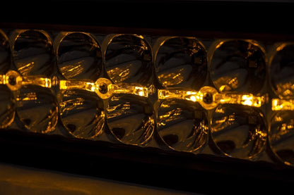 20 Inch Chrome Series LED Light Bar | Dual Row | Amber DRL - Image 2
