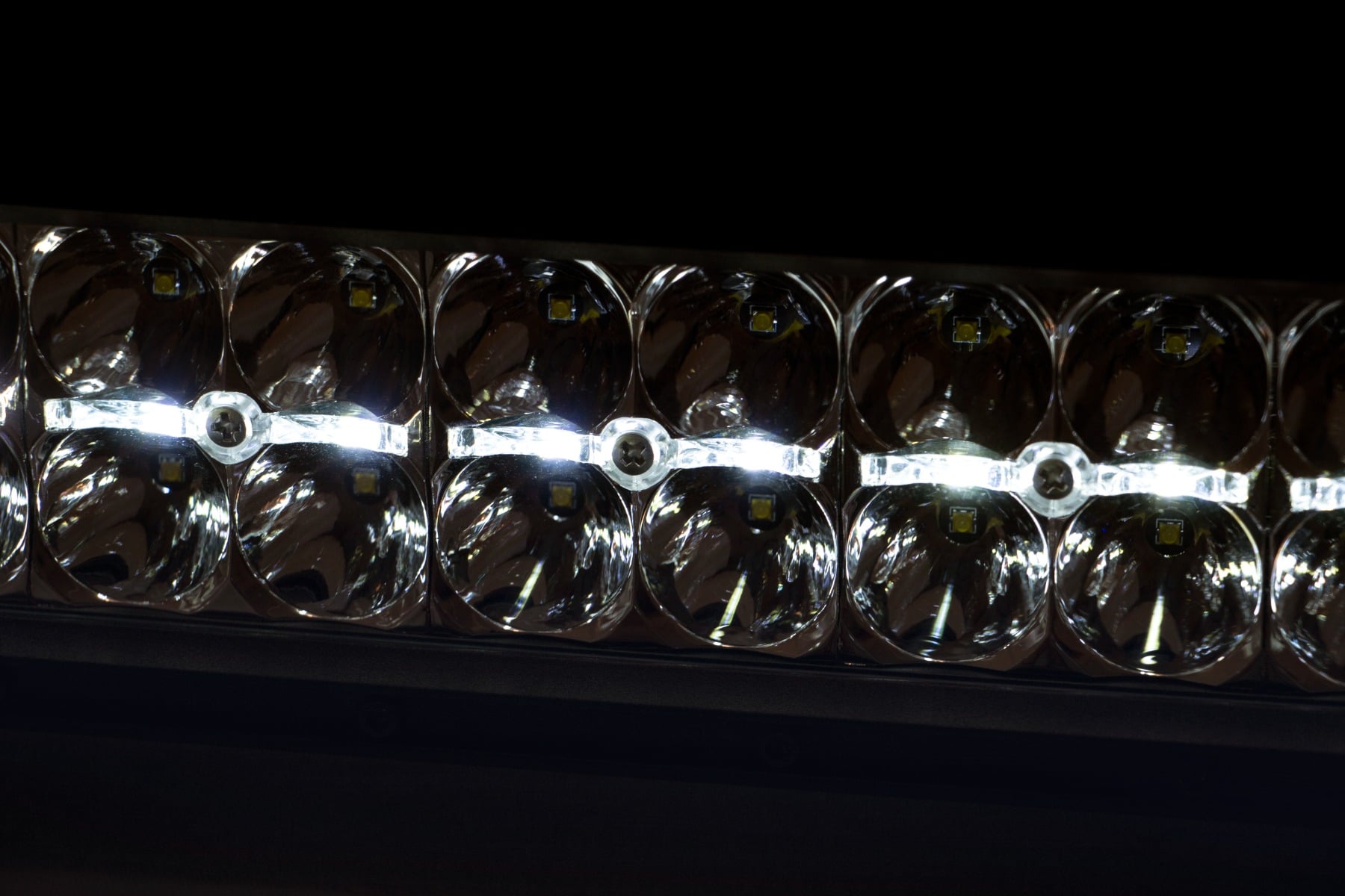 20 Inch Chrome Series LED Light Bar | Dual Row | Cool White DRL - Image 2