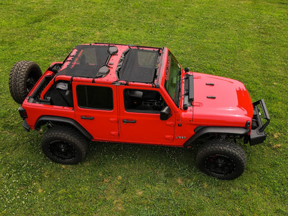 Mesh Bikini Top Plus | Black | Jeep Wrangler JL (21-23)/Wrangler Unlimited (18-23) - Image 4