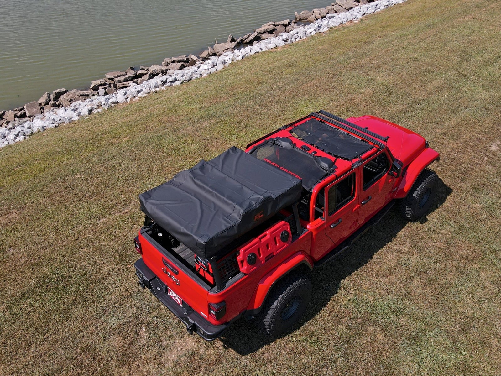 Mesh Bikini Top Plus | Black | Jeep Gladiator JT 4WD (2020-2024) - Image 6