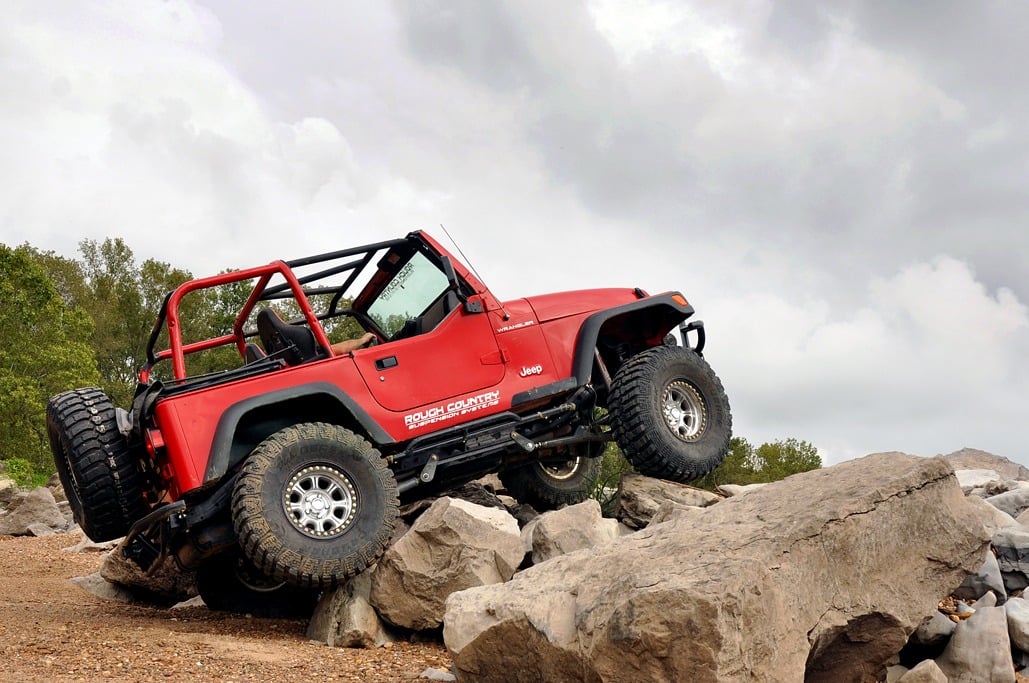 4 Inch Lift Kit | Long Arm | V2 | Jeep Wrangler TJ 4WD (1997-2006) - Image 2
