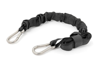 Elastic Straps | Carabiner Ends | 1" X 6' | Pair - Image 2