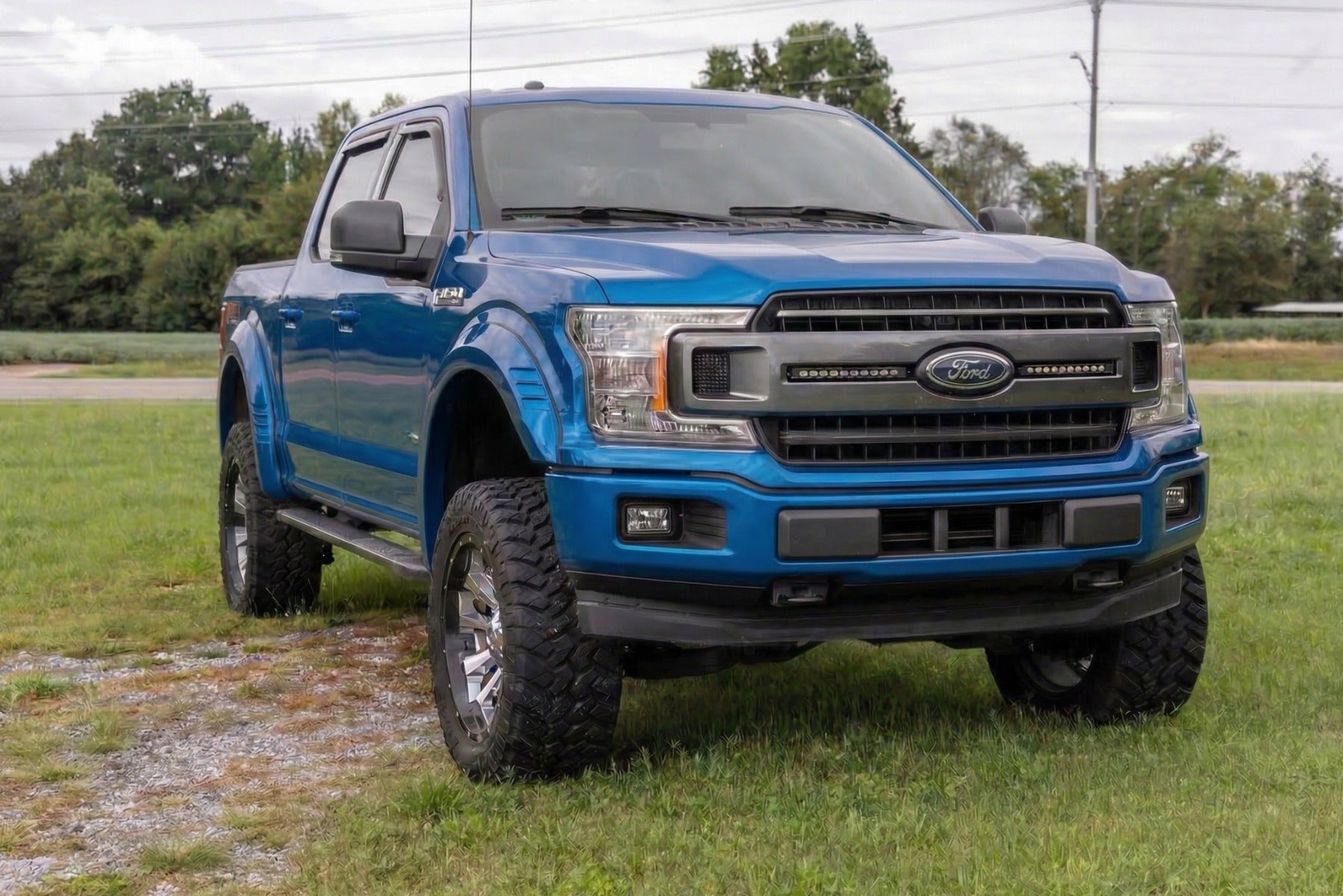 Fender Flares | SF1 | E7 Velocity Blue | Ford F-150 2WD/4WD (2018-2020) - Image 6