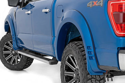 Fender Flares | SF1 | E7 Velocity Blue | Ford F-150 2WD/4WD (2021-2026)