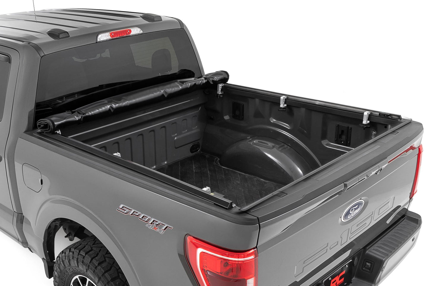 Soft Roll Up Bed Cover | 5'7" Bed | Ford F-150/F-150 Lightning/Raptor  (15-26) - Image 6