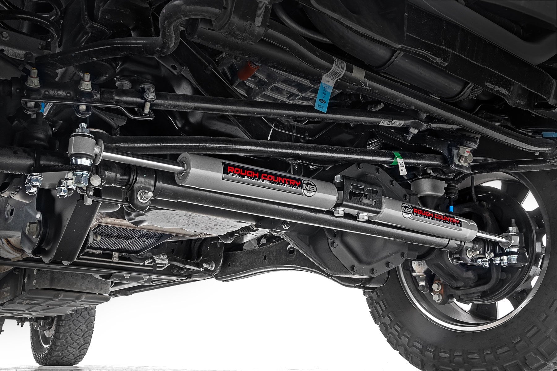 N3 Steering Stabilizer | Dual | 2-8 Inch Lift | Ford F-250/F-350 Super Duty (05-24) - Image 3