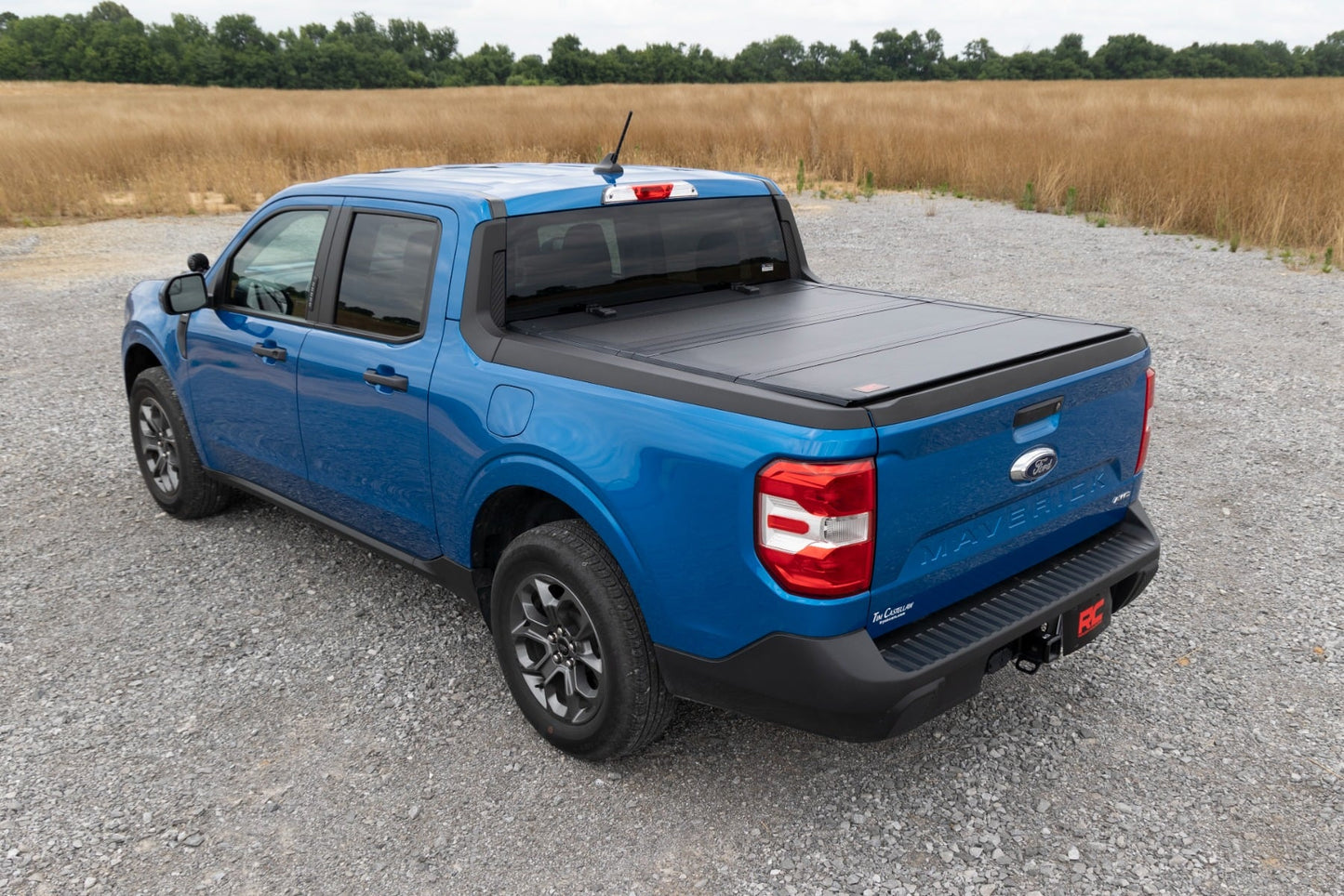 Hard Tri-Fold Flip Up Bed Cover | 4'6" Bed | Ford Maverick 2WD/4WD (22-26) - Image 5