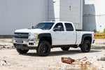Pocket Fender Flares | 6'7" & 8' Bed | GAN Silver | Chevy Silverado 1500/2500HD/3500HD (07-14) - Image 4