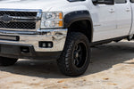Pocket Fender Flares | 6'7" & 8' Bed | GAN Silver | Chevy Silverado 1500/2500HD/3500HD (07-14) - Image 5