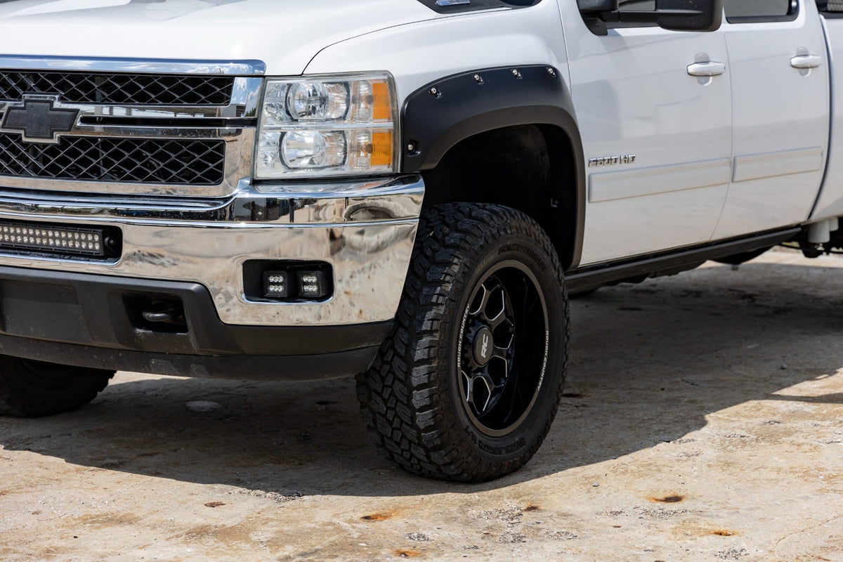Pocket Fender Flares | GBA Black | Chevy Silverado 1500/2500HD/3500HD (07-14) - Image 5