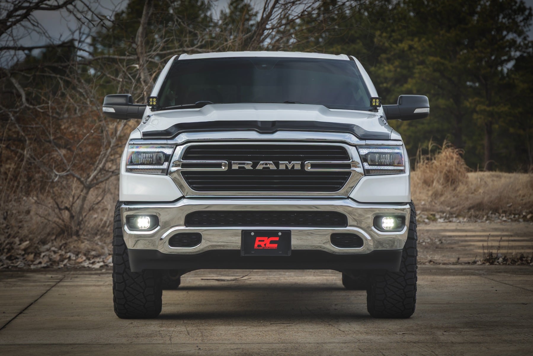 LED Fog Light Kit | 3.5 Inch Round Black Series | Amber DRL | Ram 1500 (2019-2024) - Image 4