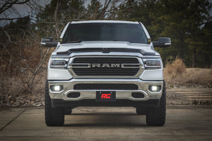 LED Fog Light Kit | 3.5 Inch Round Black Series | Amber DRL | Ram 1500 (2019-2024) - Image 4