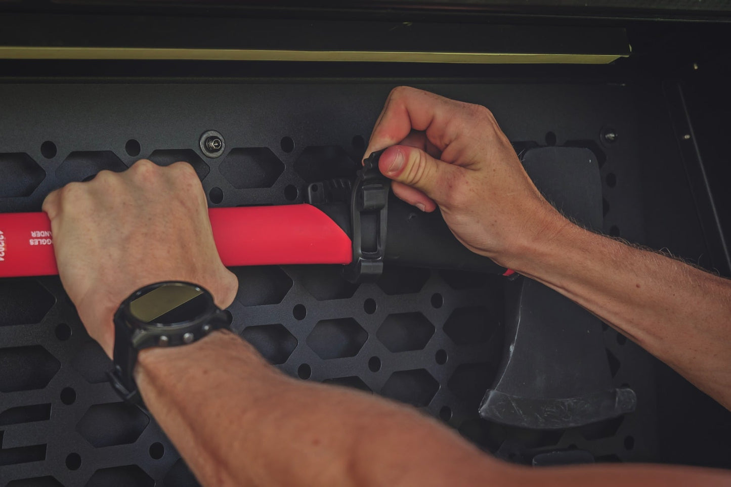 Bed Cap Molle Panel Side Storage Bin | Drivers Side | Jeep Gladiator JT (20-26) - Image 5