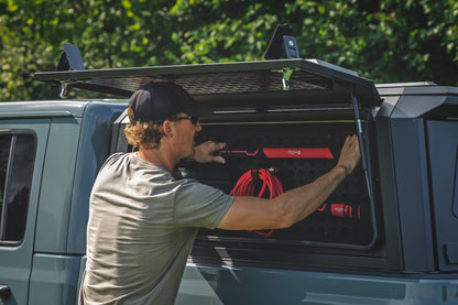 Bed Cap Molle Panel Side Storage Bin | Drivers Side | Jeep Gladiator JT (20-26) - Image 6