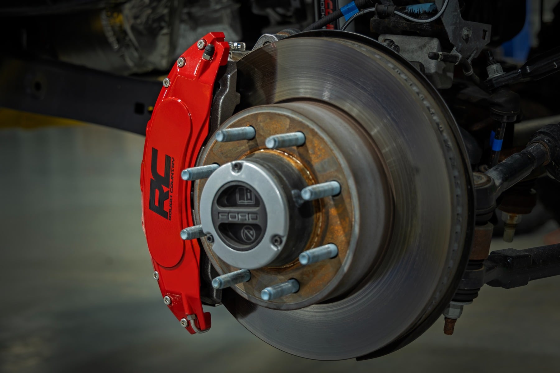 Caliper Covers | Front and Rear | Red | Ford F-250/F-350 Super Duty (23-26) - Image 5