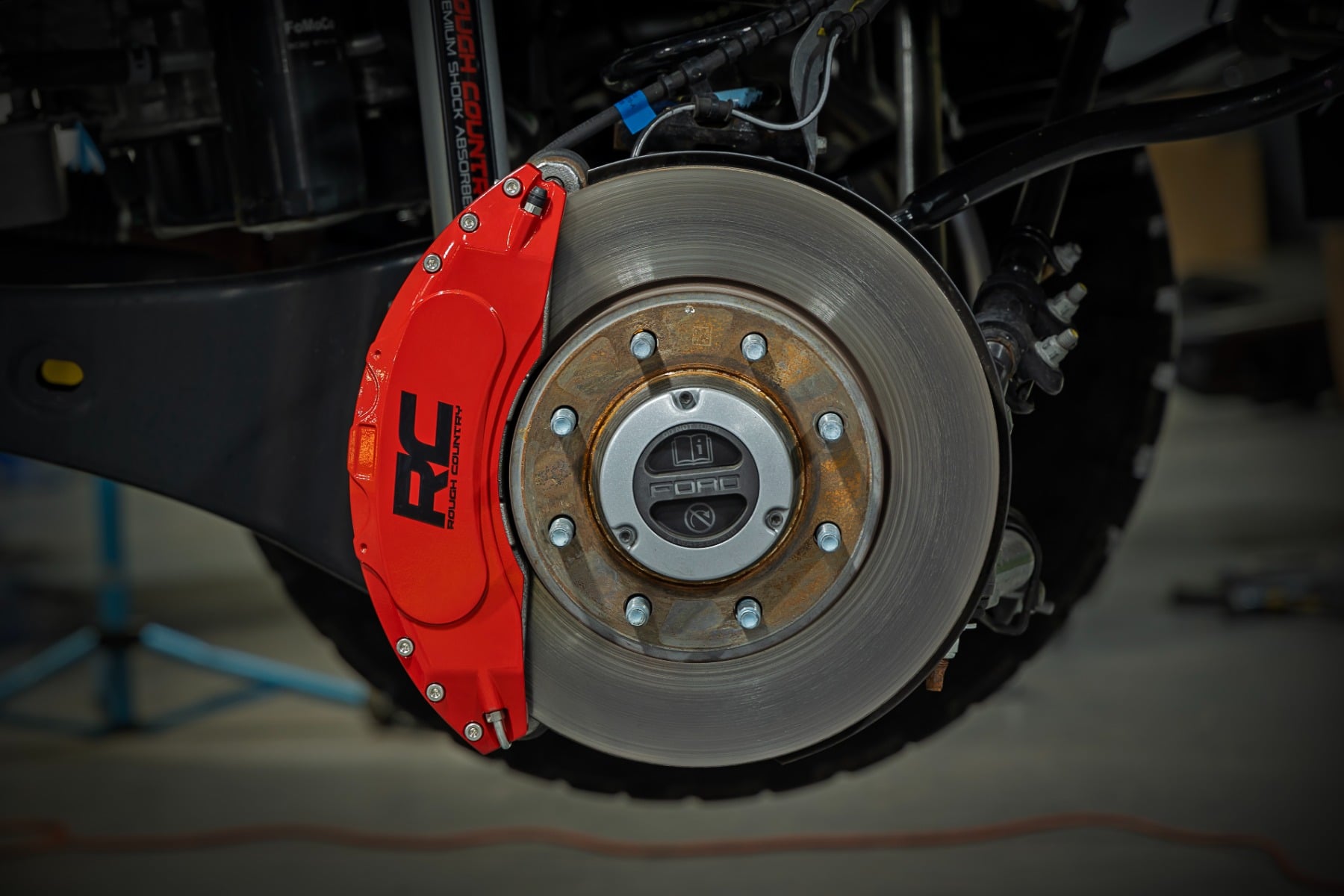 Caliper Covers | Front and Rear | Red | Ford F-250/F-350 Super Duty (23-26) - Image 6