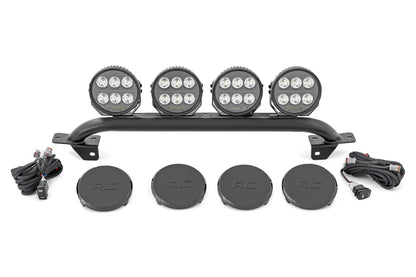 Light Bar Mount | 6.5 Inch Round LED (Quad) | OE Modular Steel | Ford Bronco (21-26) - Image 5