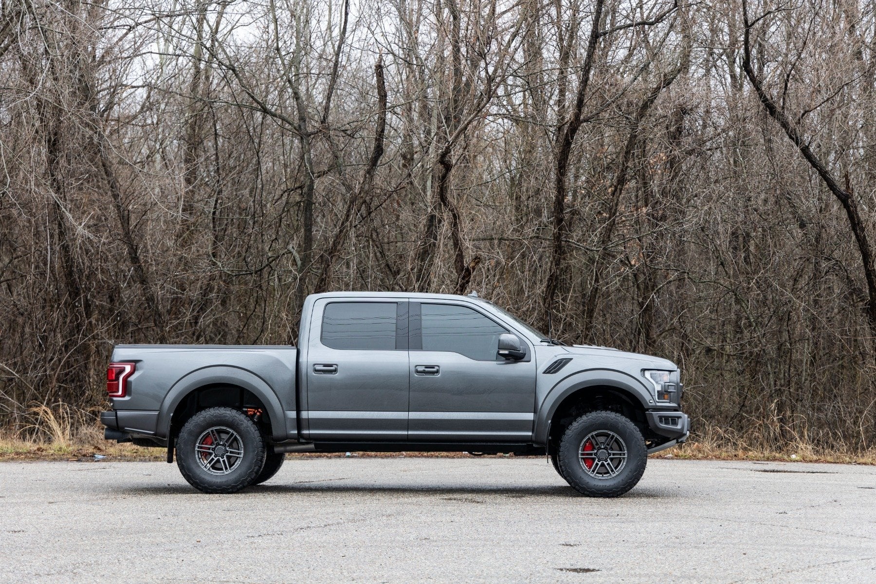 Caliper Covers | Front and Rear | Red | Mech Brake | Ford Expedition/F-150/Raptor - Image 3