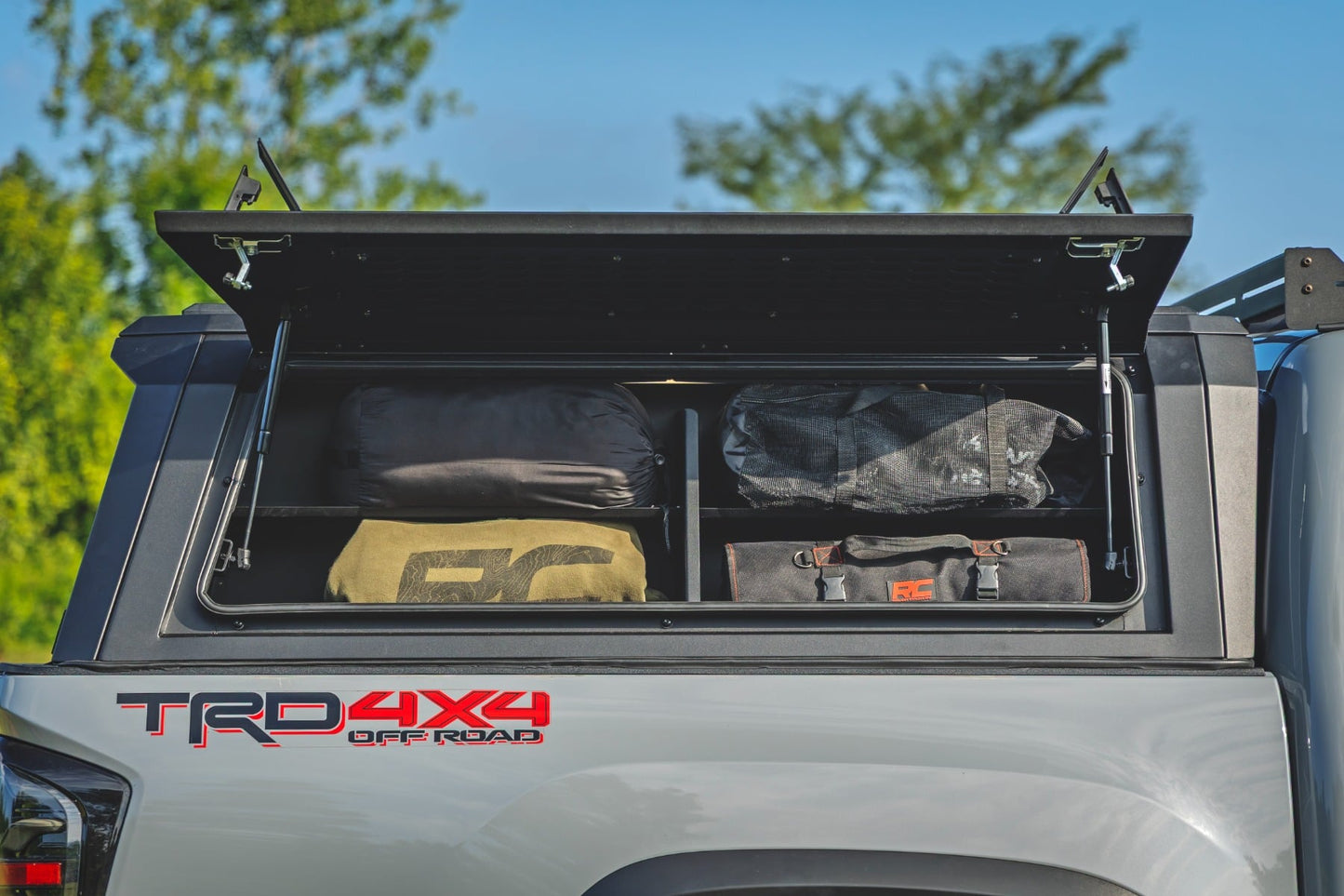 Bed Cap Side Shelf Storage Bin | Passengers Side | Toyota Tacoma (16-23) - Image 3