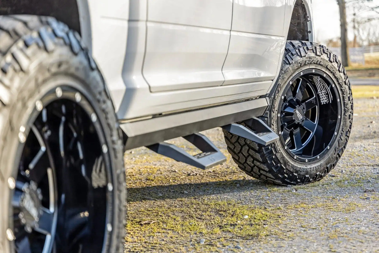 SRX2 ADJ ALUMINUM STEP CREW CAB | RAM 1500/2500/3500 2WD/4WD