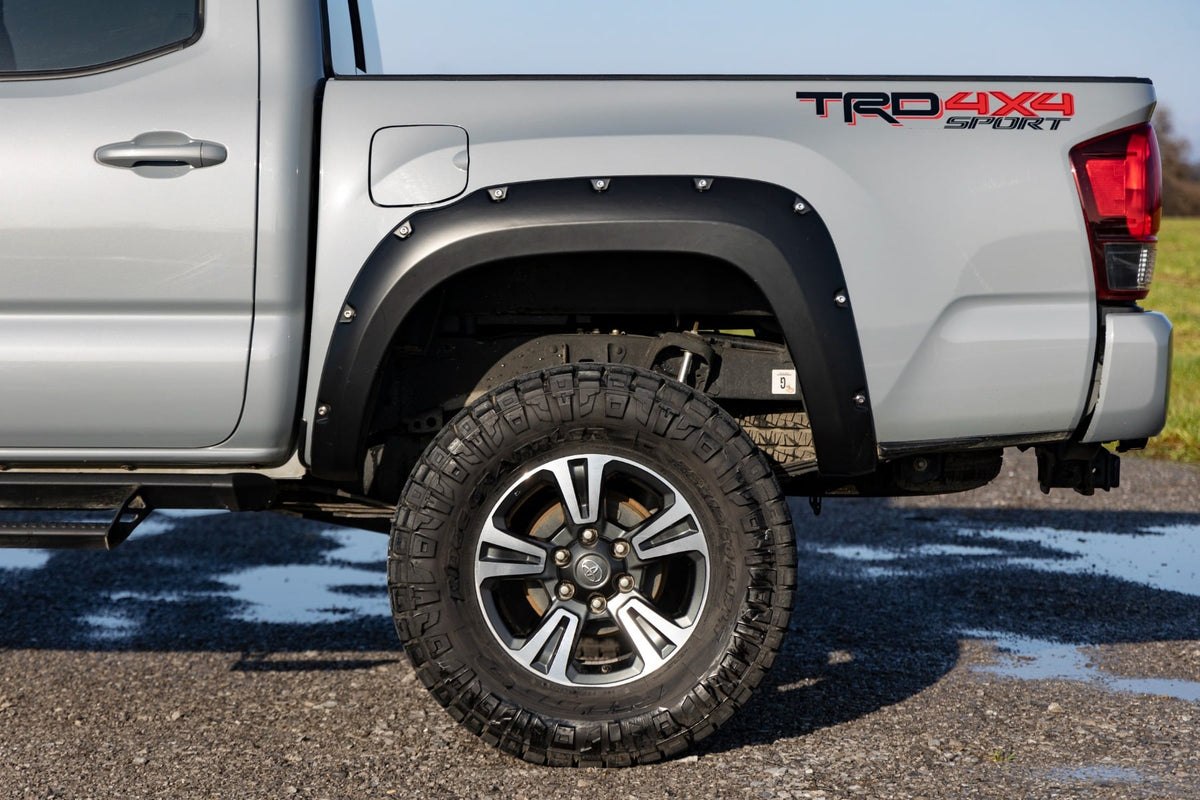 Pocket Fender Flares | 1G3 Magnetic Grey | Toyota Tacoma 2WD/4WD (2016-2023) - Image 6