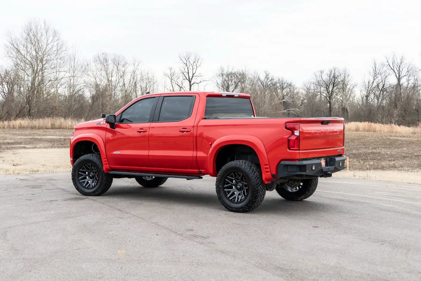 RPT2 Running Boards Crew Cab | Black | Chevy/GMC 1500/2500HD/3500HD 2WD/4WD