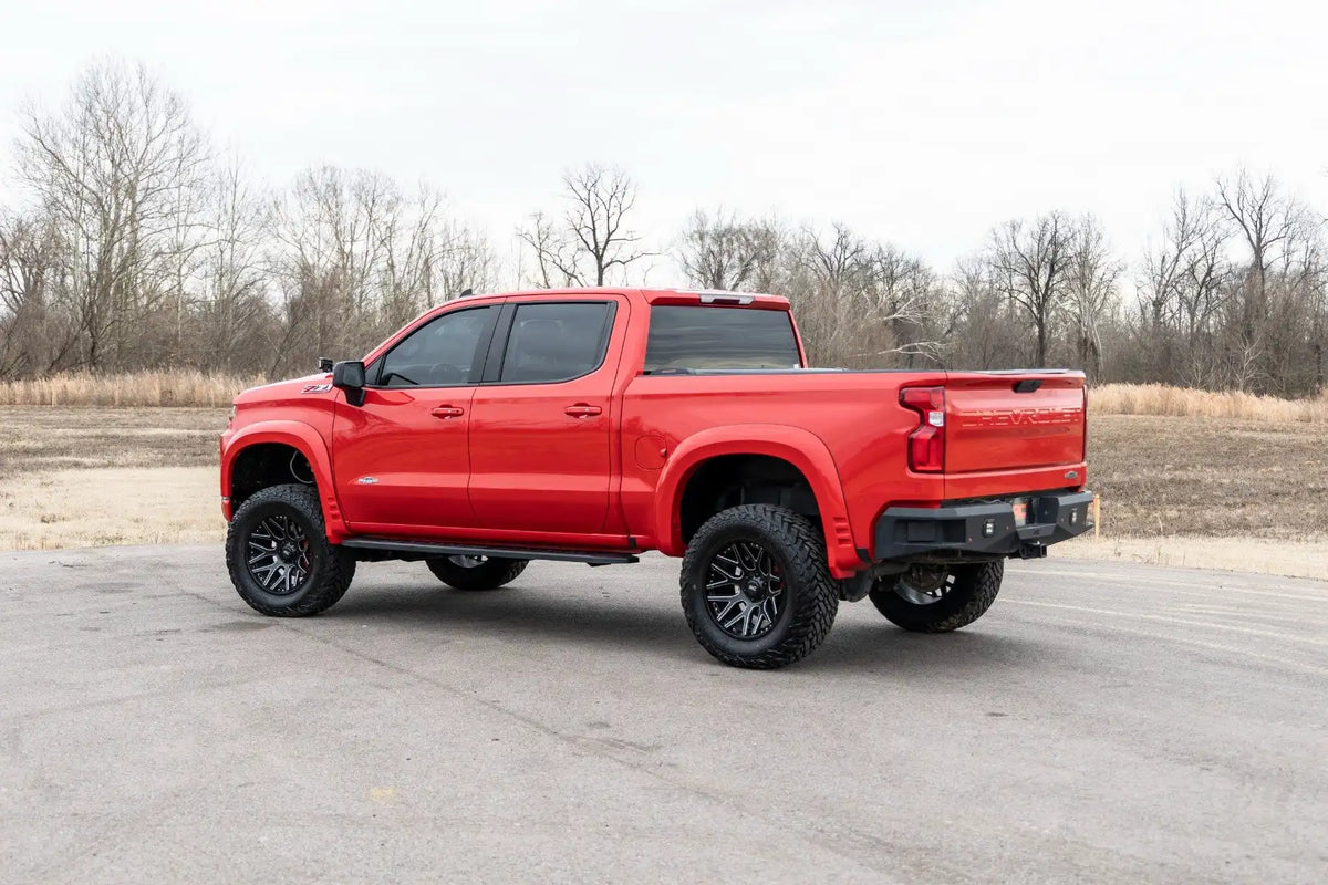 RPT2 Running Boards Crew Cab | Black | Chevy/GMC 1500/2500HD/3500HD 2WD/4WD