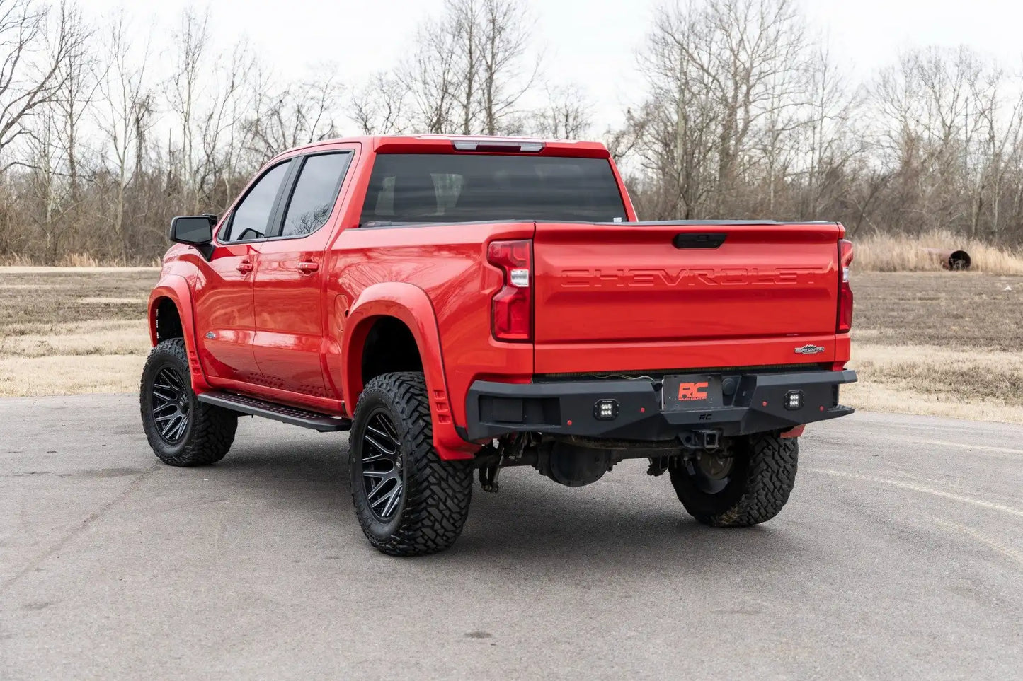 RPT2 Running Boards Crew Cab | Black | Chevy/GMC 1500/2500HD/3500HD 2WD/4WD