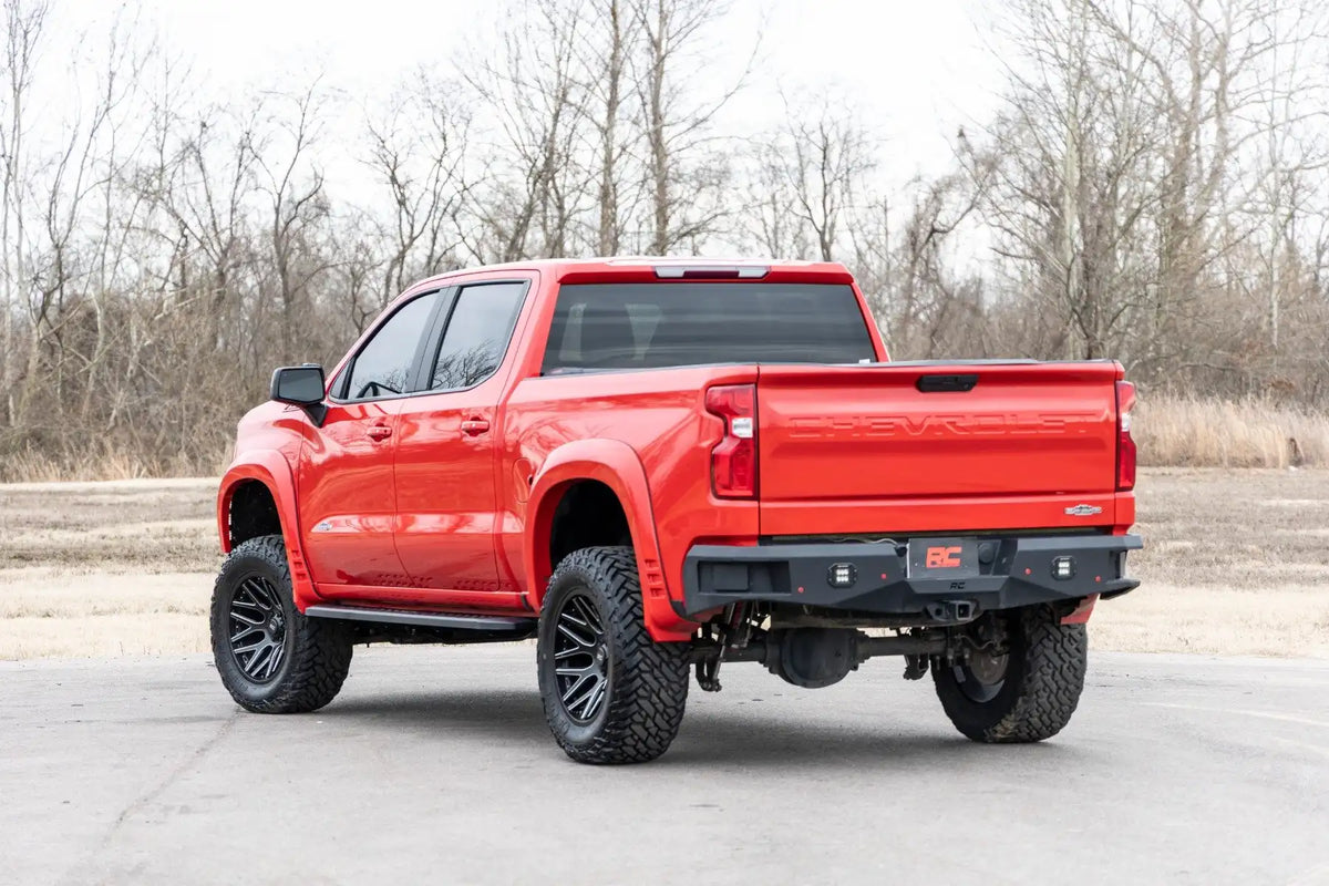 RPT2 Running Boards Crew Cab | Black | Chevy/GMC 1500/2500HD/3500HD 2WD/4WD