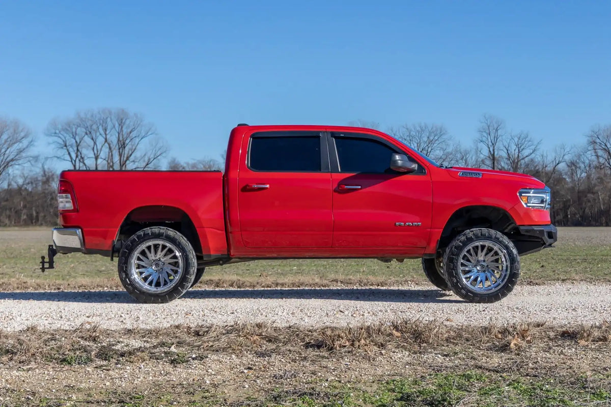 HIGH CLEARANCE FRONT BUMPER LED LIGHTS & SKID PLATE | RAM 1500 (19-23)