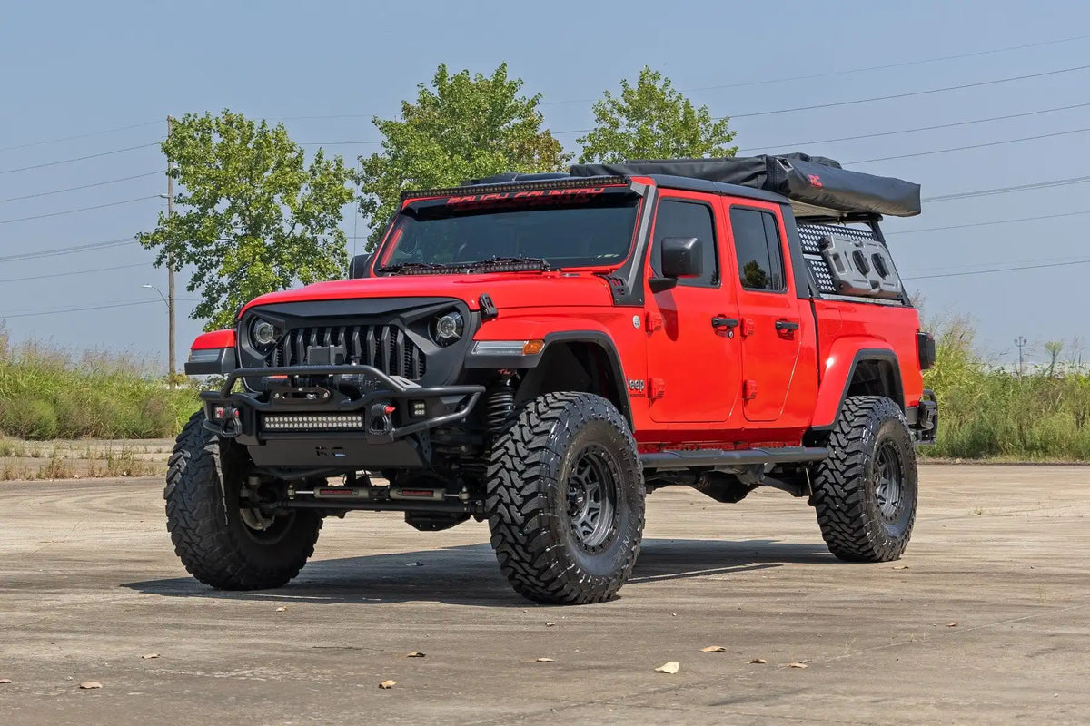 OVAL NERF STEPS BLACK | JEEP GLADIATOR JT (20-23)