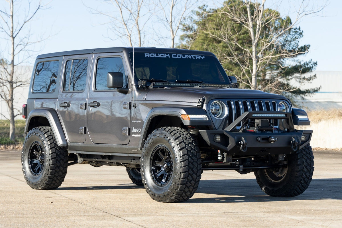 Rough Country 84 Series Wheel | Gloss Black | 17x8.5 | 5x5 | +0mm - Image 5