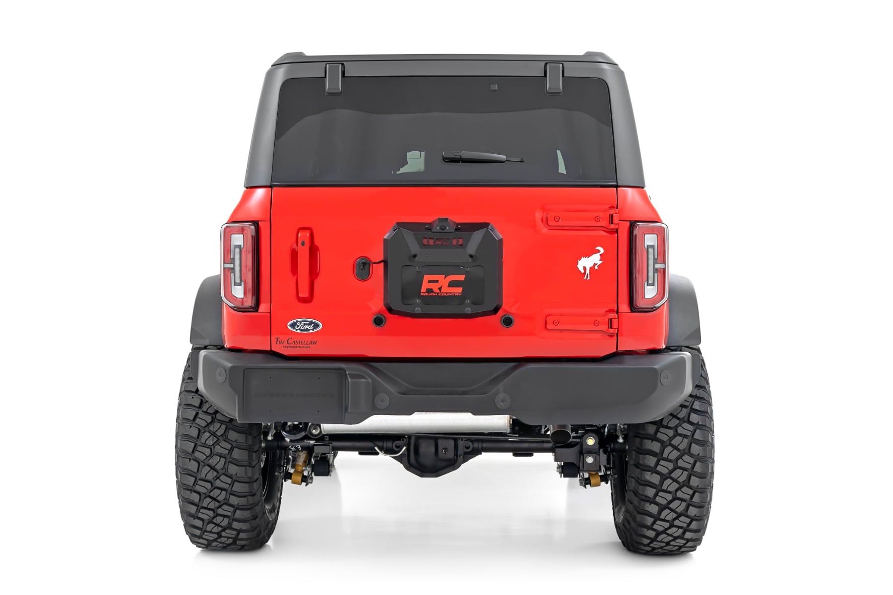 Spare Tire Carrier Delete Kit | Ford Bronco 4WD (2021-2026) - Image 2
