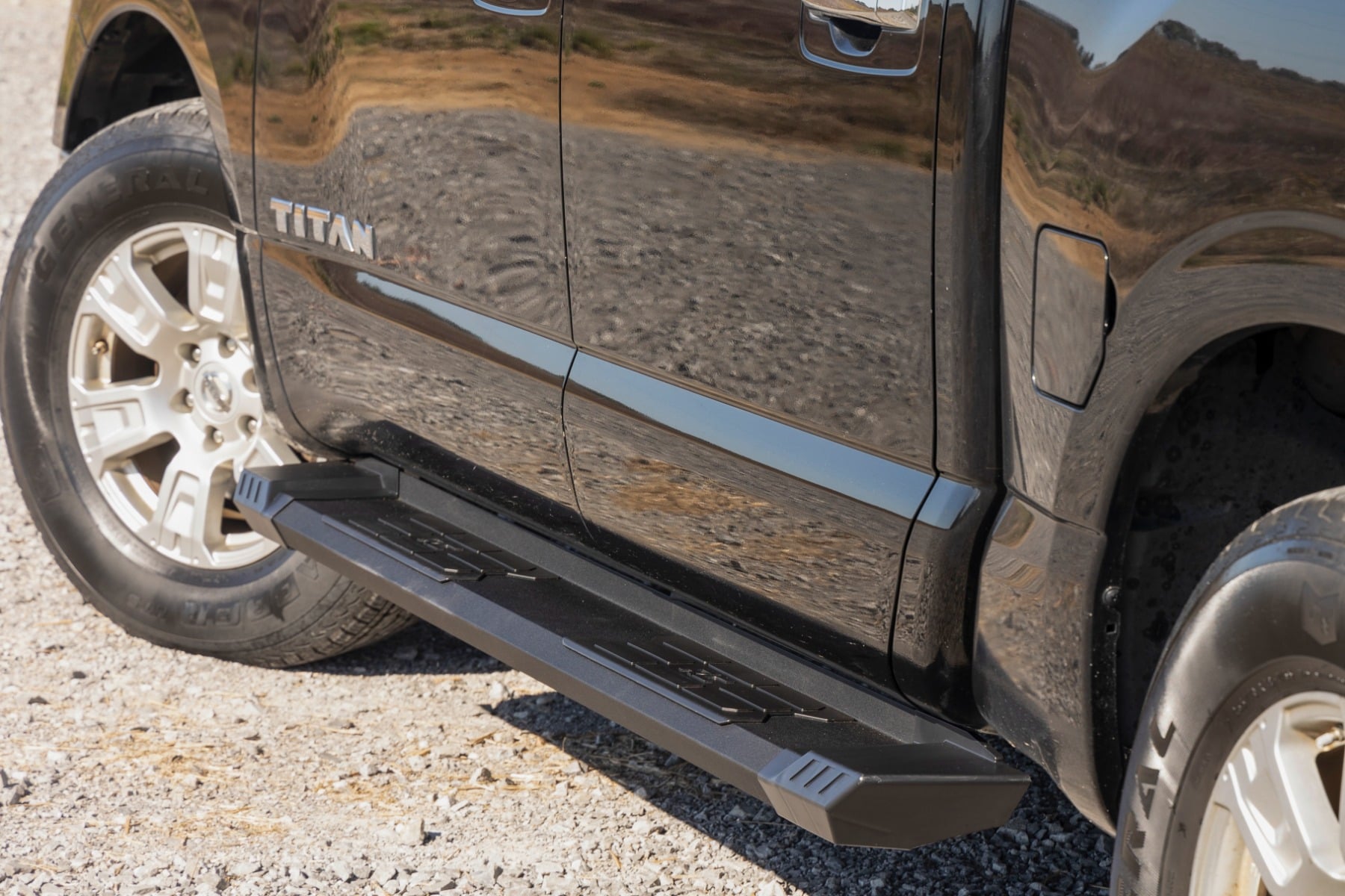 HD2 Aluminum Running Boards | Crew Cab | Nissan Titan 2WD/4WD (2004-2024) - Image 6